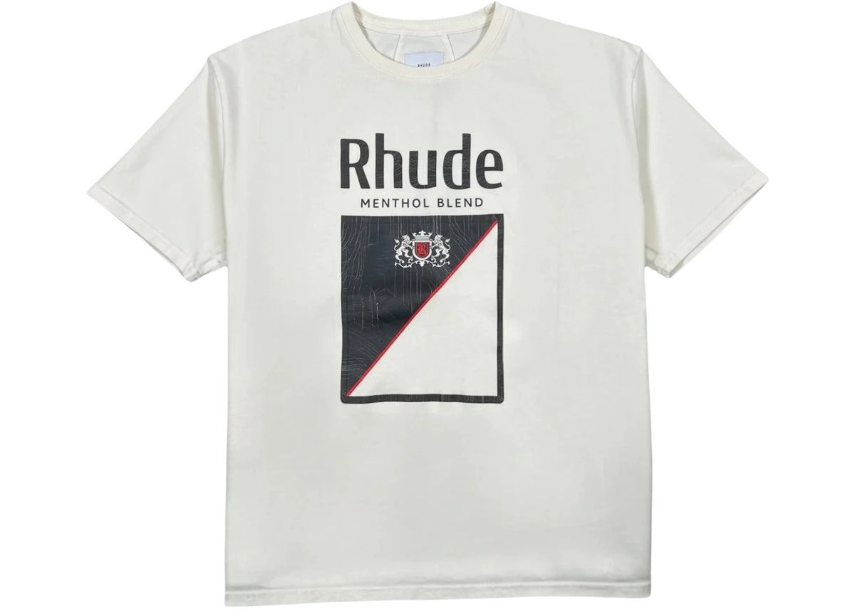 Rhude Collins Fumar Tee Vintage White - vue 360