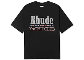 Rhude Flag T-shirt Black