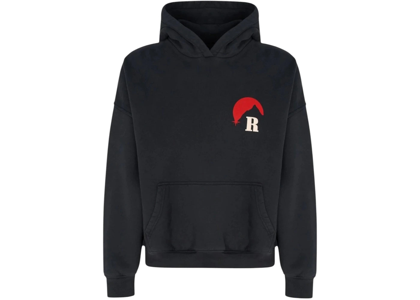 Rhude Moonlight Regatta Hoodie Vintage Black/Red/Blue - vue secondaire A