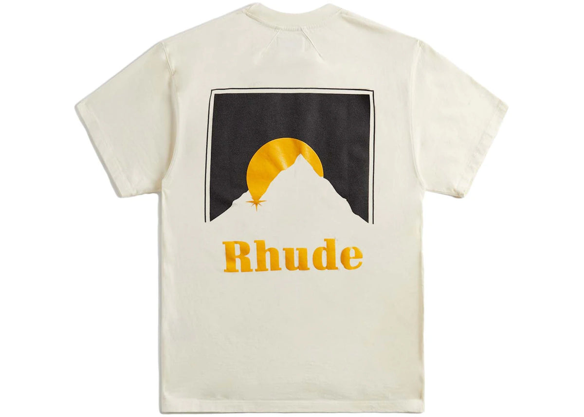 Rhude Moonlight Tee White - vue secondaire B