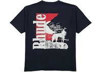 Rhude Moonlight Wolf Pocket Tee Black/White/Red