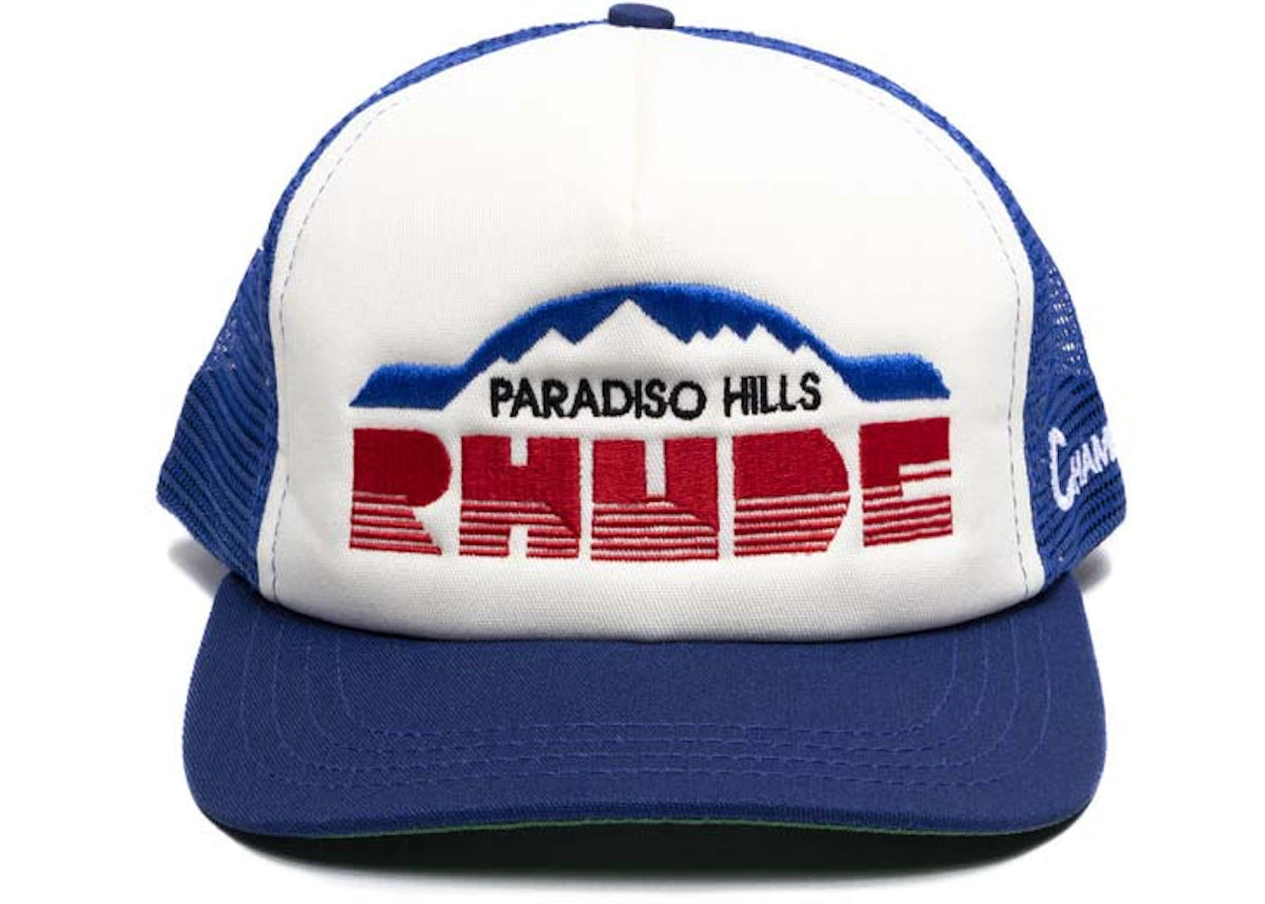Rhude Paradiso Hills Trucker Hat Indigo - vue secondaire A