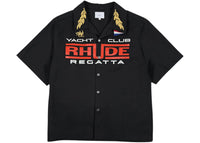 Rhude Regatta Club Shirt Black/White