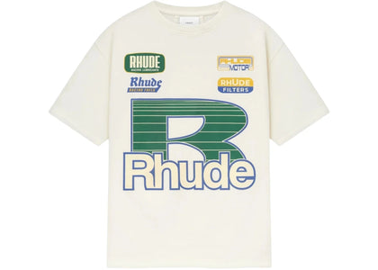 Rhude Roadway Racing Tee White - product view 2