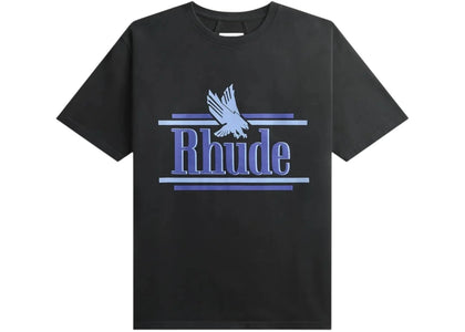 Rhude Rossa Tee Vintage Black/Blue - authentic Rhude product
