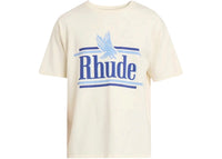 Rhude Rossa Tee Vintage White/Blue