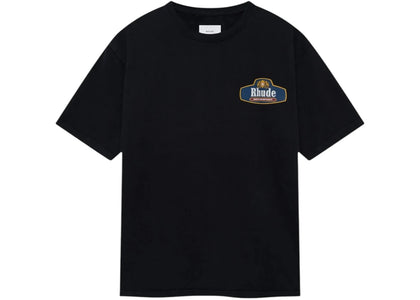 Rhude Safari Crest Vintage Tee Black/Red/Blue - product view 2