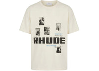 Rhude Winter 91 Rallye T-shirt White/Black/Blue