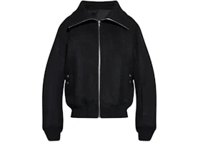 Rick Owens Blixa Dracucollar Jacket Black - vue 360