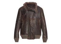 Rick Owens Bomber In Montone Hollywood Flight Jacket Dark DUSt