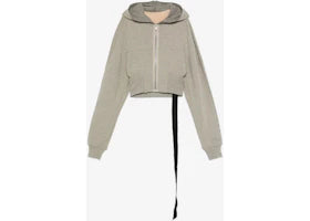Rick Owens DRKSHDW Collage Gimp Hoodie Melange Grey - authentic Rick Owens apparel