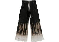 Rick Owens DRKSHDW Denim Double Cargo Jumbo Belas Black/Terra