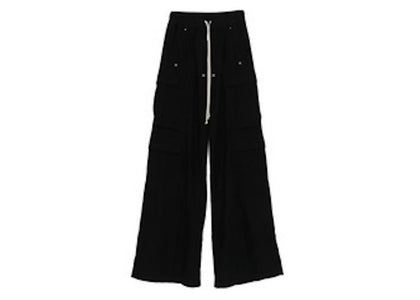 Rick Owens DRKSHDW Double Cargo Jumbo Belas Pants Black - apparel view 2