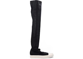Rick Owens DRKSHDW Over-The-Knee Sneaks Black Denim (Women's)
