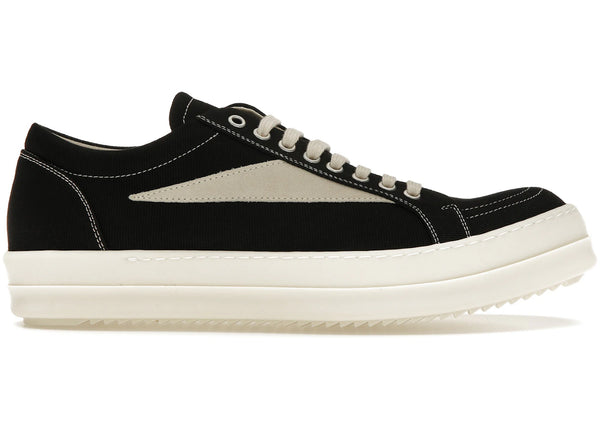 Rick Owens DRKSHDW Vintage Low Black Milk sneakers - authentic Rick Owens shoes