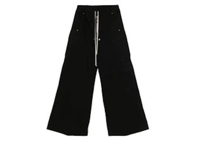 Rick Owens DRKSHDW Twill Double Cargo Jumbo Belas Pants Black