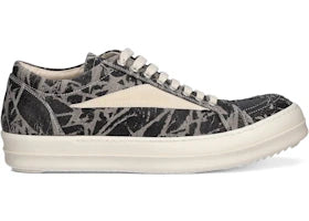 Rick Owens DRKSHDW Vintage Sneaks Black Wash - vue 360