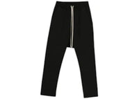 Rick Owens Drawstring Long Pants Black