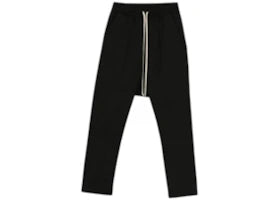 Rick Owens Drawstring Long Pants Black