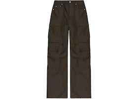 Rick Owens Geth Cargo Pants Dark Dust - vue 360