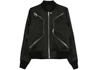 Rick Owens Heizer Flight Jacket Black