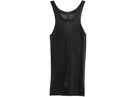 Rick Owens Knit Tank Black - vue 360