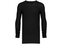 Rick Owens Rib LS T-shirt Black