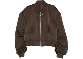 Rick Owens Secchia Flight Jacket Dark Dust