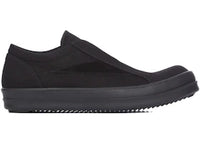 Rick Owens Temple Laceless Vintage Sneaks Black