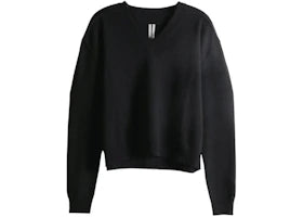 Rick Owens Tommy V Neck Sweater Black