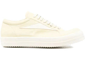 Rick Owens Vintage Low Sneaker Butter Milk - vue 360