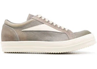 Rick Owens Vintage Sneaks Transparent Leather Dust Milk
