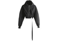 Rick Owens Women's Drkshdw Felpa Collage Gimp Hoodie Black