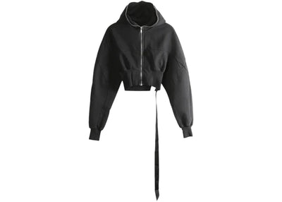 Rick Owens Women's Drkshdw Felpa Collage Gimp Hoodie Black