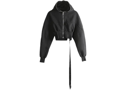 Rick Owens Women's Drkshdw Felpa Collage Gimp Hoodie Black - authentic Rick Owens apparel