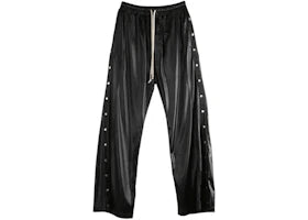 Rick Owens Women's Drkshdw Pantaloni Wide Pusher Pants Black