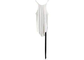 Rick Owens Women's Drkshdw Racer Back Tank Top Milk Wash