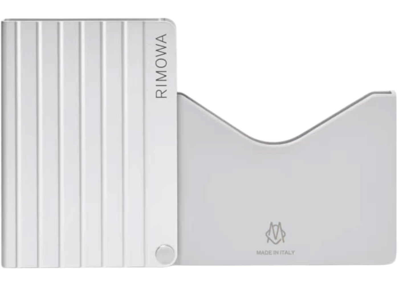 Rimowa Original Small Goods Aluminium Card Holder Silver - vue secondaire B