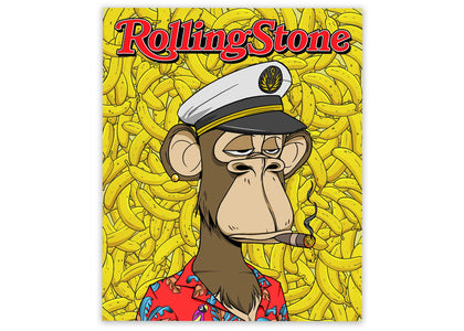 Rolling Stone x Bored Ape Yacht Club Limited Edition Zine Magazine (Edition of 2500) sneakers - authentic Rolling Stone shoes