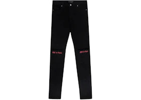 RtA Bryant Rest In Peace Jean Black/Red - vue 360