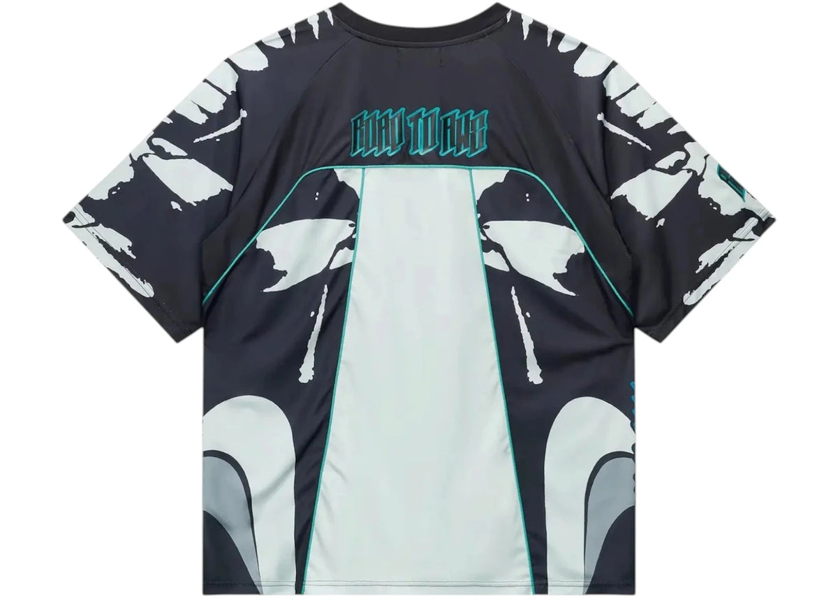 RtA Soren Bike Black Light Teal Racing T-shirt Light Teal - vue secondaire A