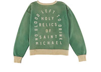 Saint Mxxxxxx No Blood Left Sweatshirt Green