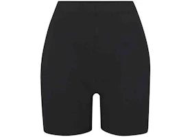 SKIMS Swim Mid Waist Short Onyx - vue 360