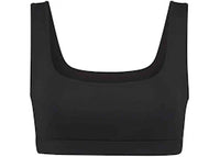 SKIMS Swim Tank Bikini Top Onyx