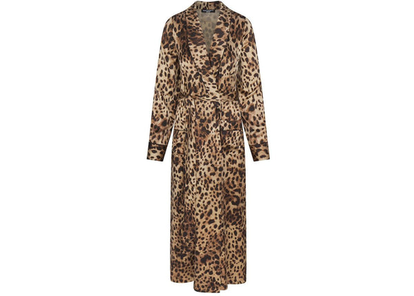 SKIMS x Dolce&Gabbana Silk Long Robe Leopard sneakers - authentic SKIMS shoes