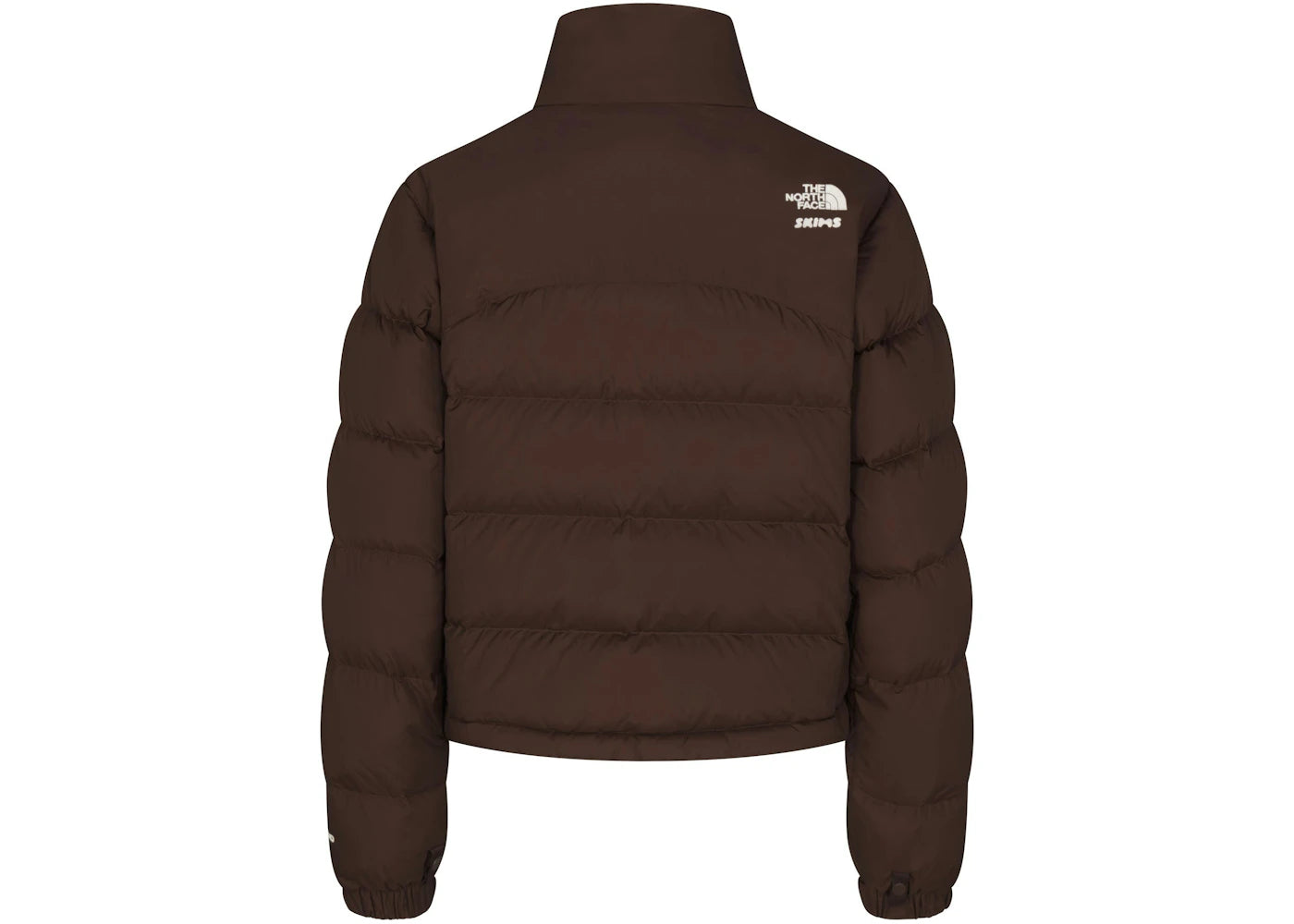 SKIMS x TNF 2000 Retro Nuptse Jacket Cocoa - vue secondaire A