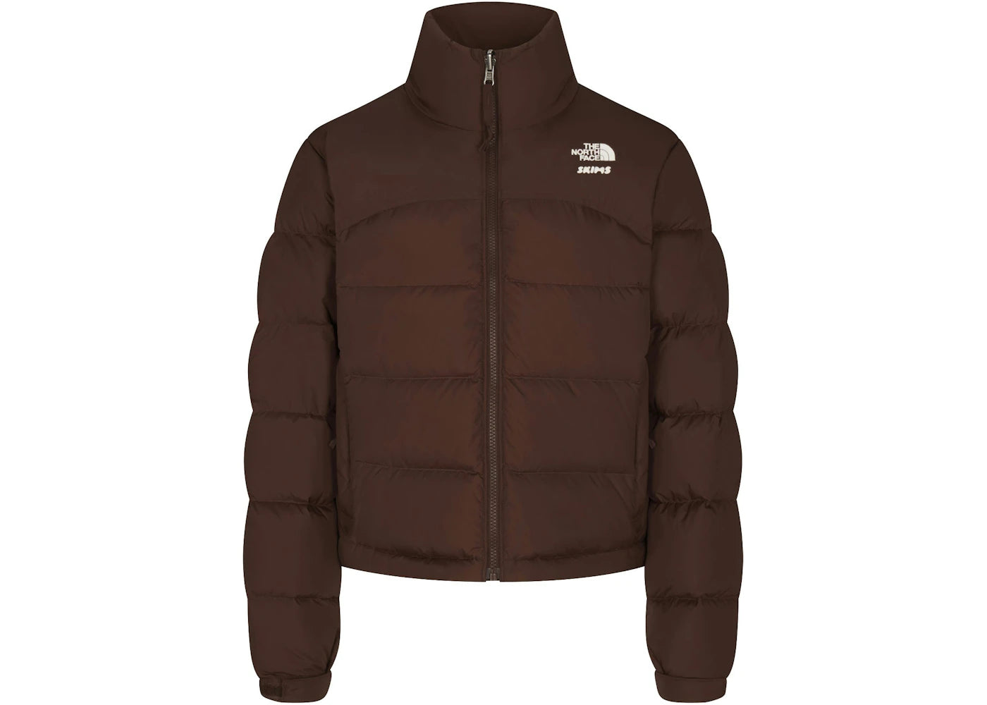 SKIMS x TNF 2000 Retro Nuptse Jacket Cocoa