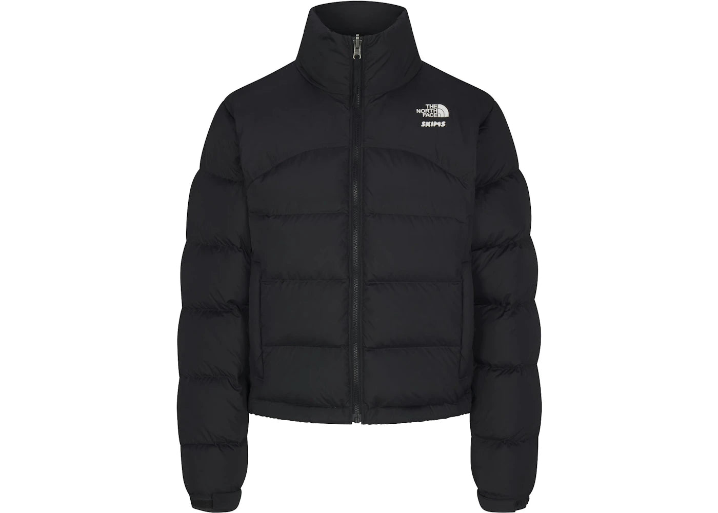 SKIMS x TNF 2000 Retro Nuptse Jacket Onyx - vue 360