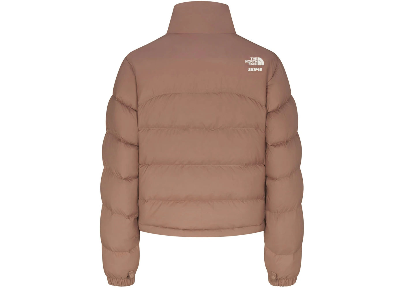 SKIMS x TNF 2000 Retro Nuptse Jacke Sienna - vue secondaire A