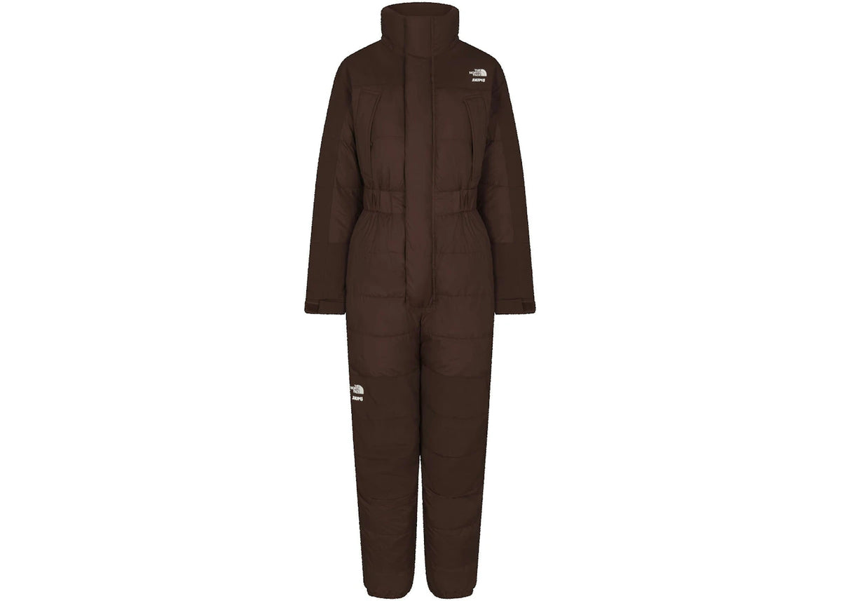 SKIMS x TNF Down One Piece Cocoa - vue 360